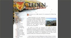 Desktop Screenshot of cleden-cap-sizun.com